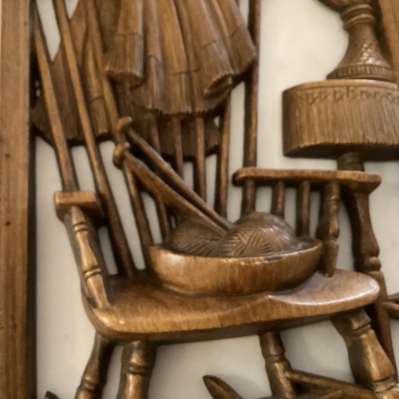 1960’s Burwood Products Country wall plaque - Picture 9 of 10